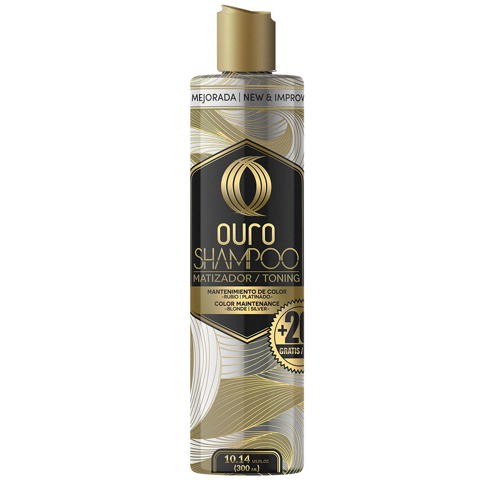 OURO Shampoo Matizador Rubio y Platinado 300 ml